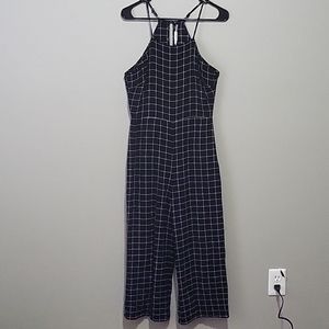 Plaid jumpsuit